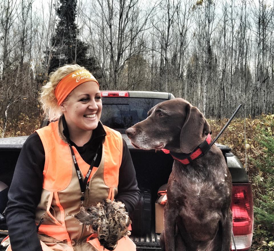 Brit and Wesson with woodcock