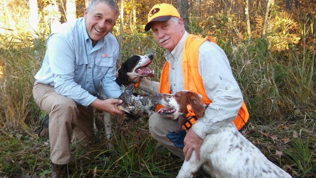 Mark Reese grouse hunting in Kentucky